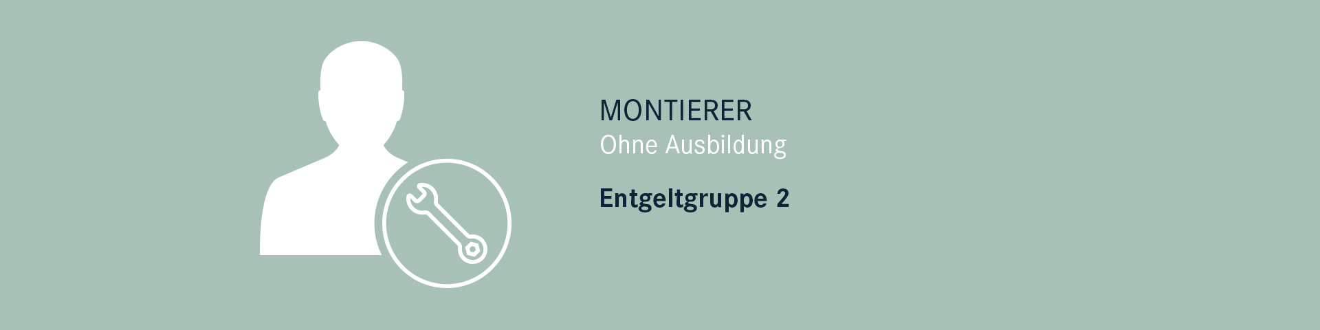 ERA-Eingruppierung Montierer 1